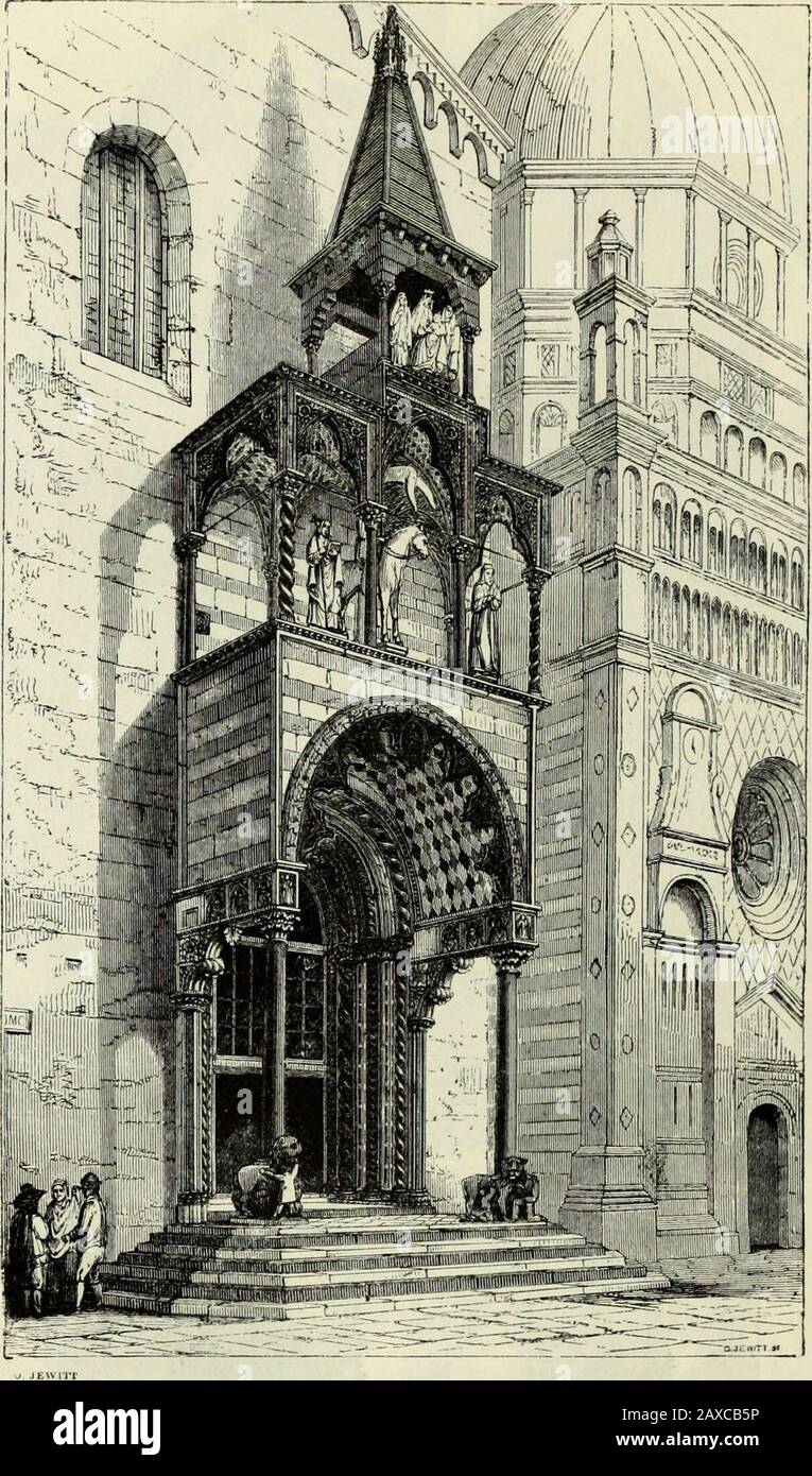 Eine Abhandlung über Holzstiche : historisch und praktisch . E. DUNCAN I. HAURAL Diese beiden Beispiele seines Stils sind von Horace Harralfor Bohns Illustrierter Ausgabe von Southeys Life of Nelson eingraviert. 5S4-* KÜNSTLER UND GRAVEURE DER GEGENWART. NORDVORHALLE VON STA. MARIA MAGGIORE, BERGAMO. Die Holzstiche auf den aktuellen und folgenden Seiten sind umschFolgendes. Orlando Jewitt, der sich fast ausschließlich der Gotik und dem Schmuck widmet, in dem er vornehmer ist. HEIs einer der wenigen, die auch in Zukunft die Gestaltung und Zeichnung VON KÜNSTLERN UND GRAVEUREN DER GEGENWART verbinden. 585* mit Stockfoto