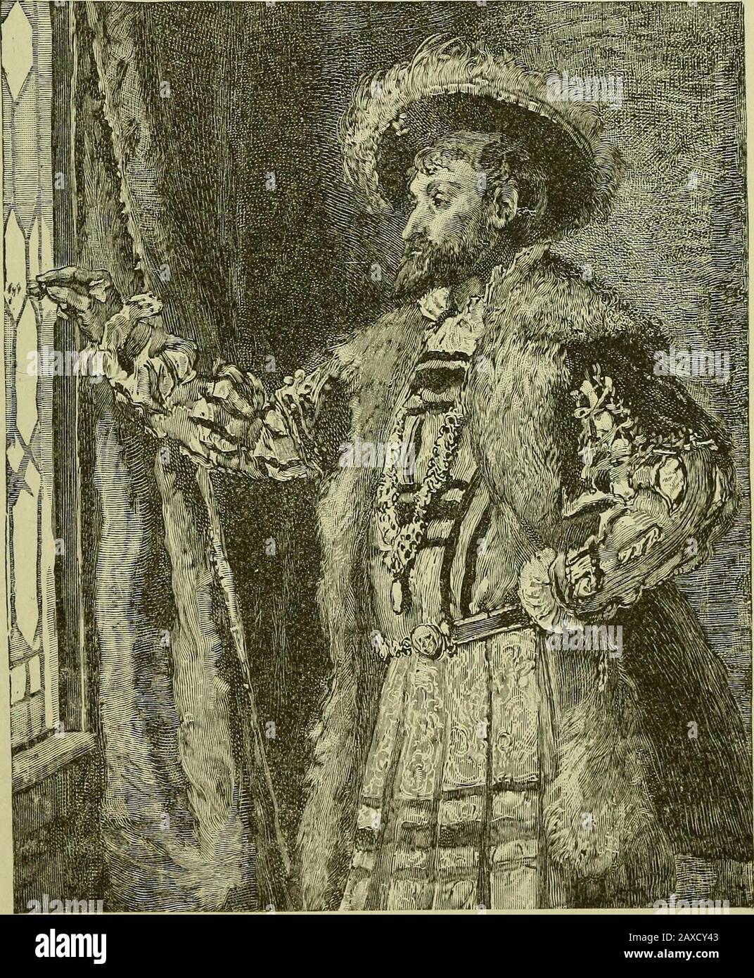 Die Geschichte Frankreichs von der Herrschaft Clovis, 481 n.Chr. bis zur Unterzeichnung des Waffenstillstands, November 1918. Tle Ehre zu verlieren. Er wurde in einen Häftling nach Spanien gebracht und war nur unter der Bedingung freigestellt, dass er die Schwester des Kaisers heiraten sollte - seine eigene Frau, die er beschämend behandelt hatte, nachdem er (^ied-and sollte dem em-oder bestimmte Gebiete aufgeben. Er heiratete die Dame. Aber bevor er sein Gefängnis verließ, machte er vor einem Notar eine geheime Erklärung, dass er den Rest seiner Übereinkunft nicht durchführen wollte. Er saidhe war ein Gefangener und nicht frei, einen Vertrag zu machen. "Fromwhich", auf das Sie schließen können Stockfoto