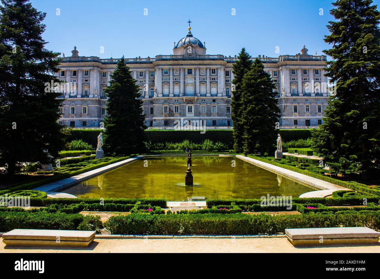 Sabatini Gärten des Palacio Real de Madrid Palacio Real, Madrid