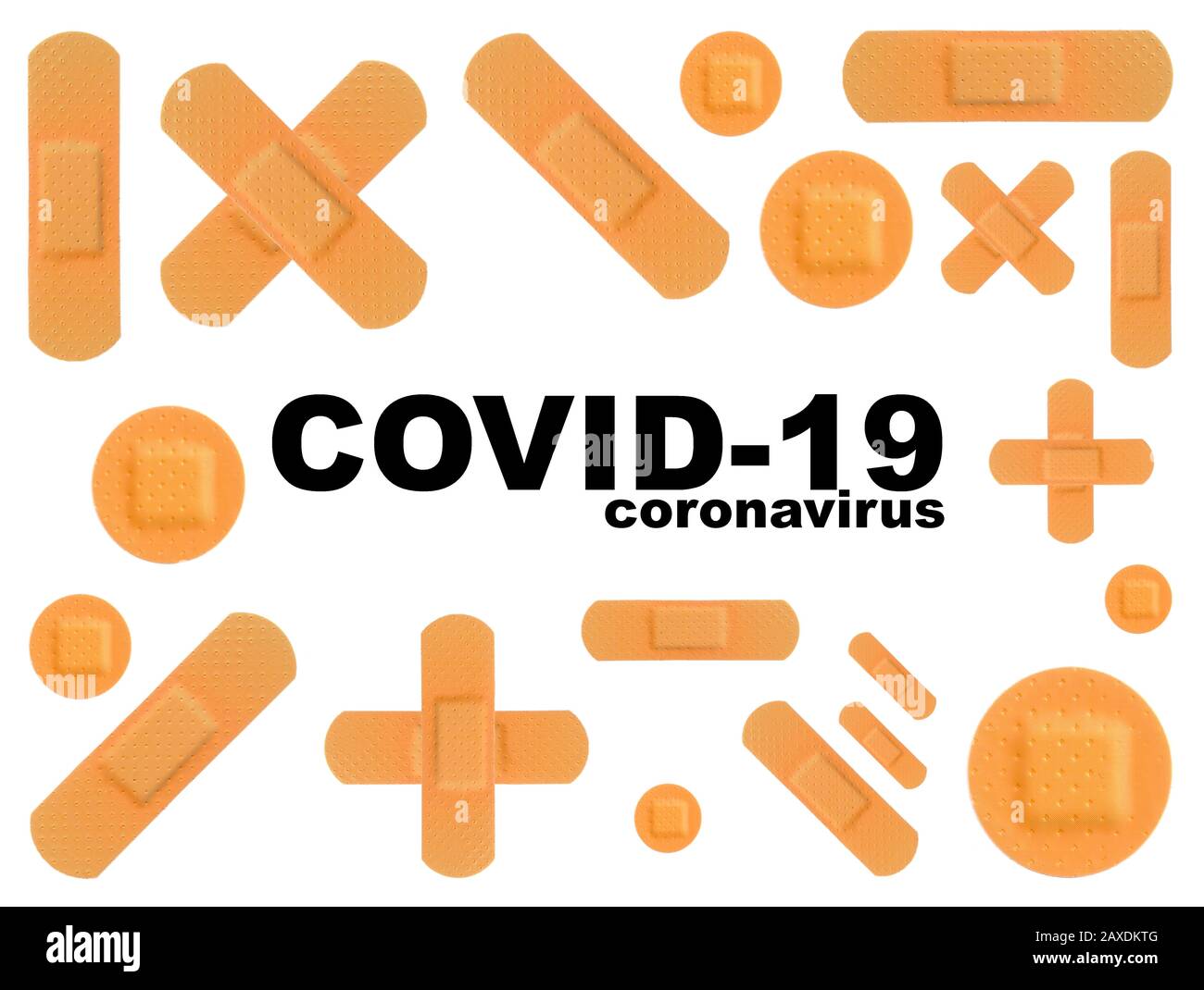 Coronavirus COVID-19 - 2019 Coronavirus Disease Stockfoto