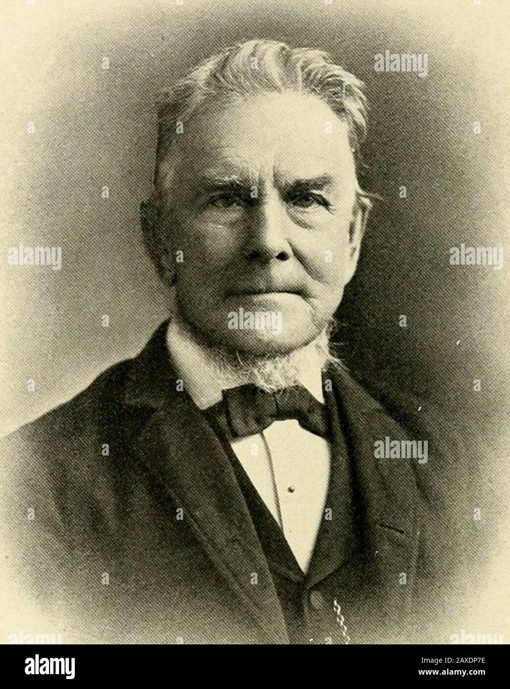 Geschichte der Grafschaften allen und Woodson, Kansas: Mit Porträts bekannter Persönlichkeiten dieser Grafschaften dekoriert, mit Biographien unserer repräsentativen Bürger, Einschnitten öffentlicher Gebäude und einer Karte der einzelnen Bezirke. Gewählt wurde die Gemeinde in der Verfassungskonvention von Lecompton. Diese Szenen sind längst vergangen und nur wenige sind am Leben, die sich an sie erinnern.Elijah Brown, Sohn des Pioniers Isham Brown, der in NeoshoCounty, Kansas wohnt, und Robert McQuigg, aus Roseburg, Oregon, waren amongthe aktive Teilnehmer an diesen Veranstaltungen. Am 24. Juli 1861 trat Herr Christy in Firma F, ThirdKans, auf Stockfoto