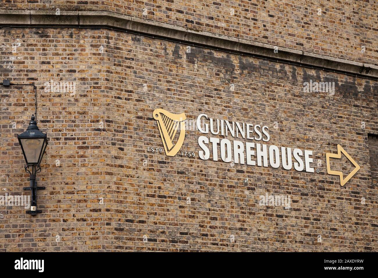 Guinness Storehouse, Dublin, Irland Stockfoto