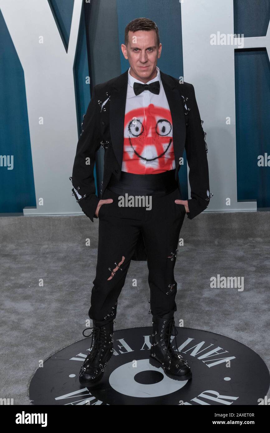 Jeremy Scott besucht am 09. Februar 2020 die Vanity Fair Oscar Party im Wallis Annenberg Center for the Performing Arts in Beverly Hills, Los Angeles, USA. Weltweite Verwendung Stockfoto
