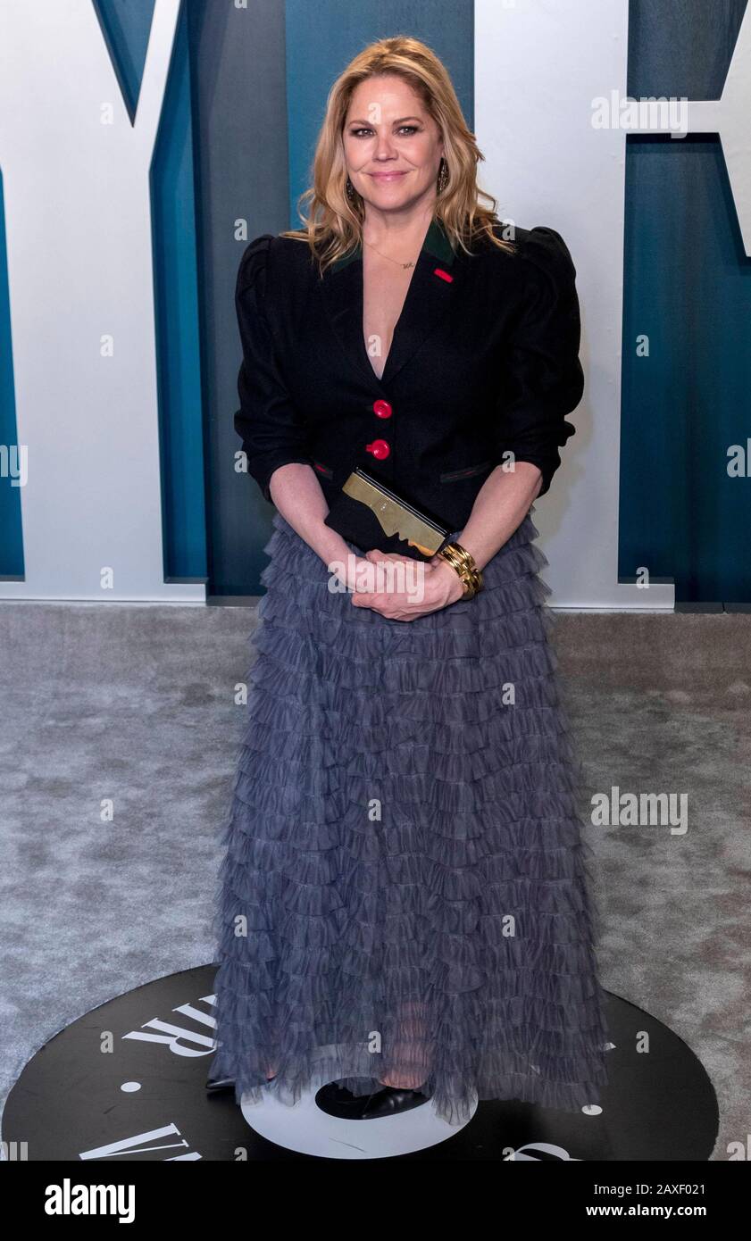 Mary McCormack nimmt am 09. Februar 2020 an der Oscar-Party der Vanity Fair im Wallis Annenberg Center for the Performing Arts in Beverly Hills, Los Angeles, USA, mit. Weltweite Verwendung Stockfoto