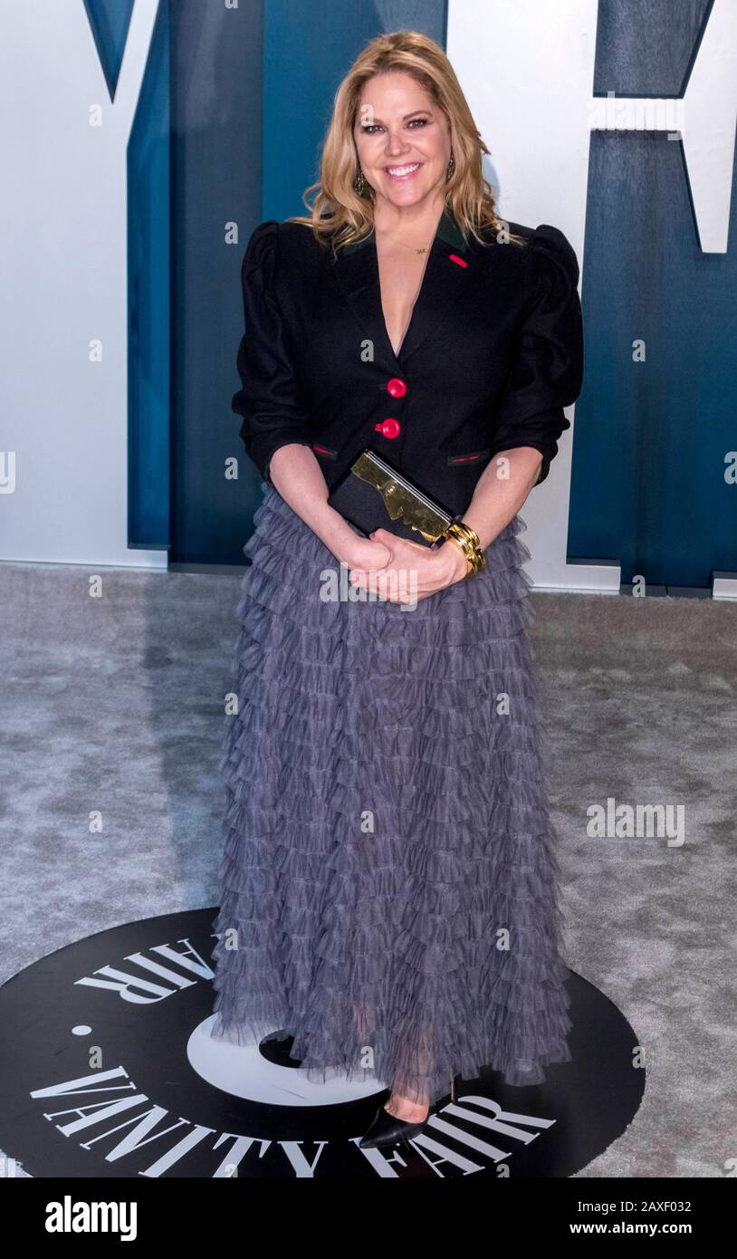 Mary McCormack nimmt am 09. Februar 2020 an der Oscar-Party der Vanity Fair im Wallis Annenberg Center for the Performing Arts in Beverly Hills, Los Angeles, USA, mit. Weltweite Verwendung Stockfoto