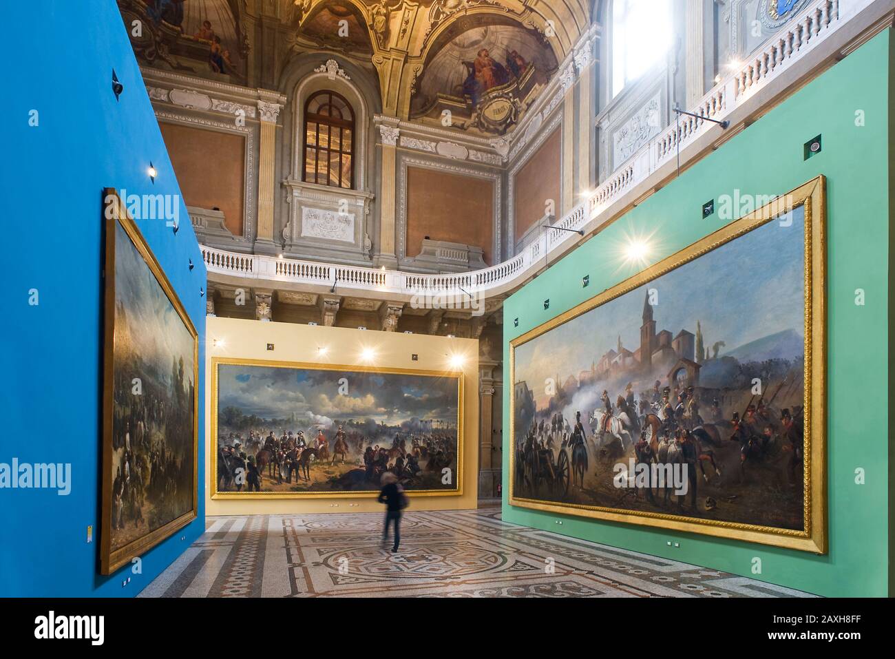 Turin, ITALIEN - Das Museum des italienischen Risorgimento Stockfoto