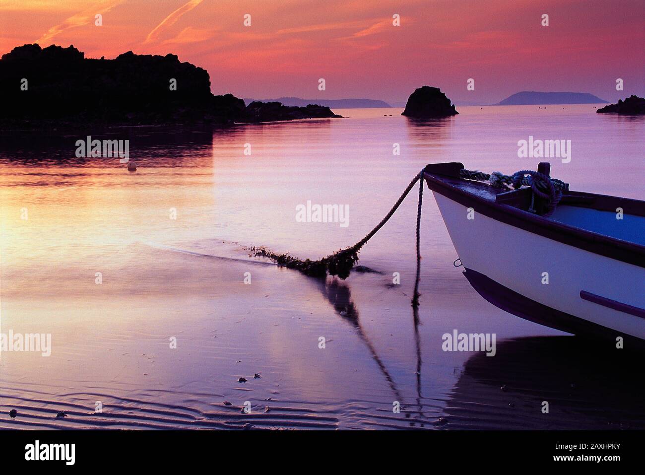 Herm Guernsey Boot Stockfotos und bilder Kaufen Alamy