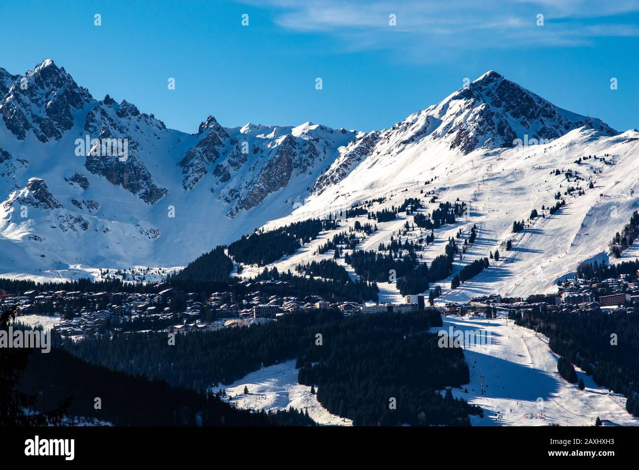 Champagny en Vanoise, französische Alpen Stockfoto
