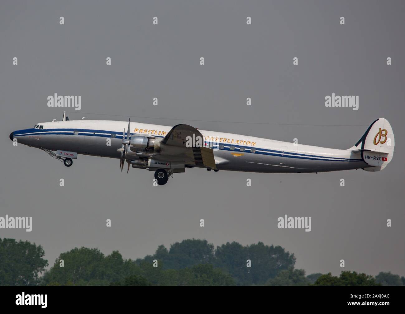 Breitling Superkonstellation Stockfoto