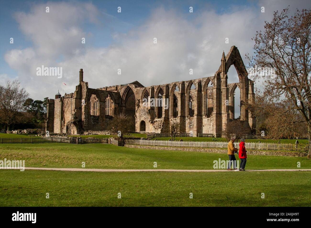Bolton Abbey, Wharfedale, Großbritannien. Stockfoto