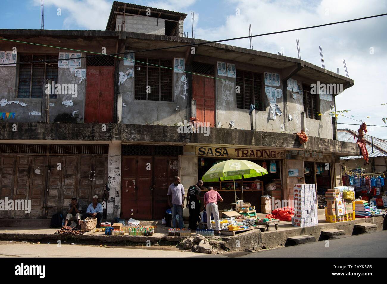 Market, Chake Chake, Pemba Island, Tansania Stockfoto