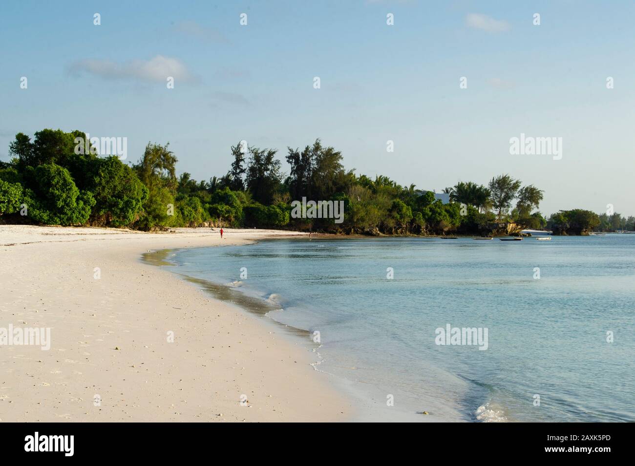 Strand, Pemba Island, Sansibar-Archipel, Tansania Stockfoto