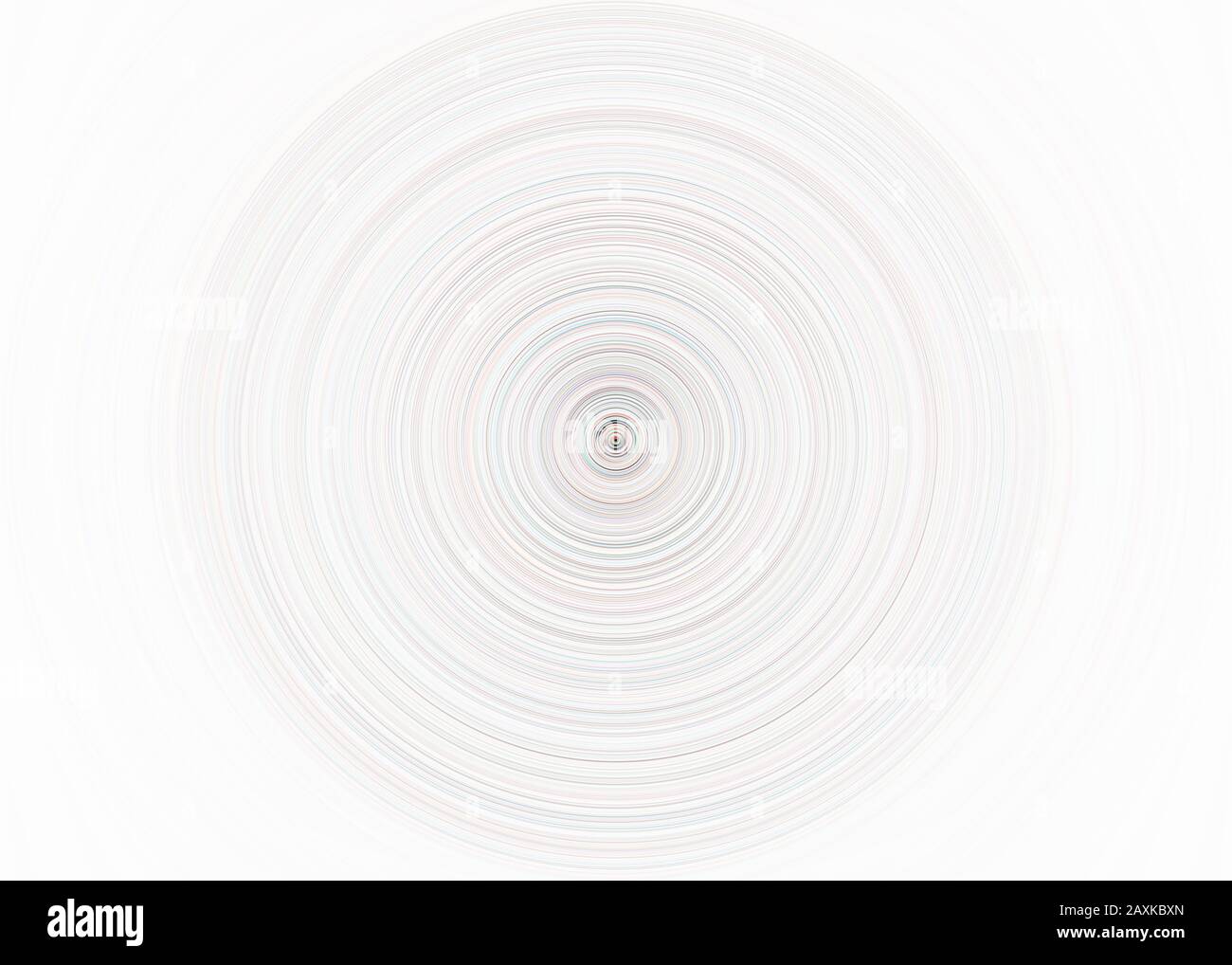 Bunter symmetrischer, abstrakter Twirl-Effekt für den Hintergrund Stockfoto