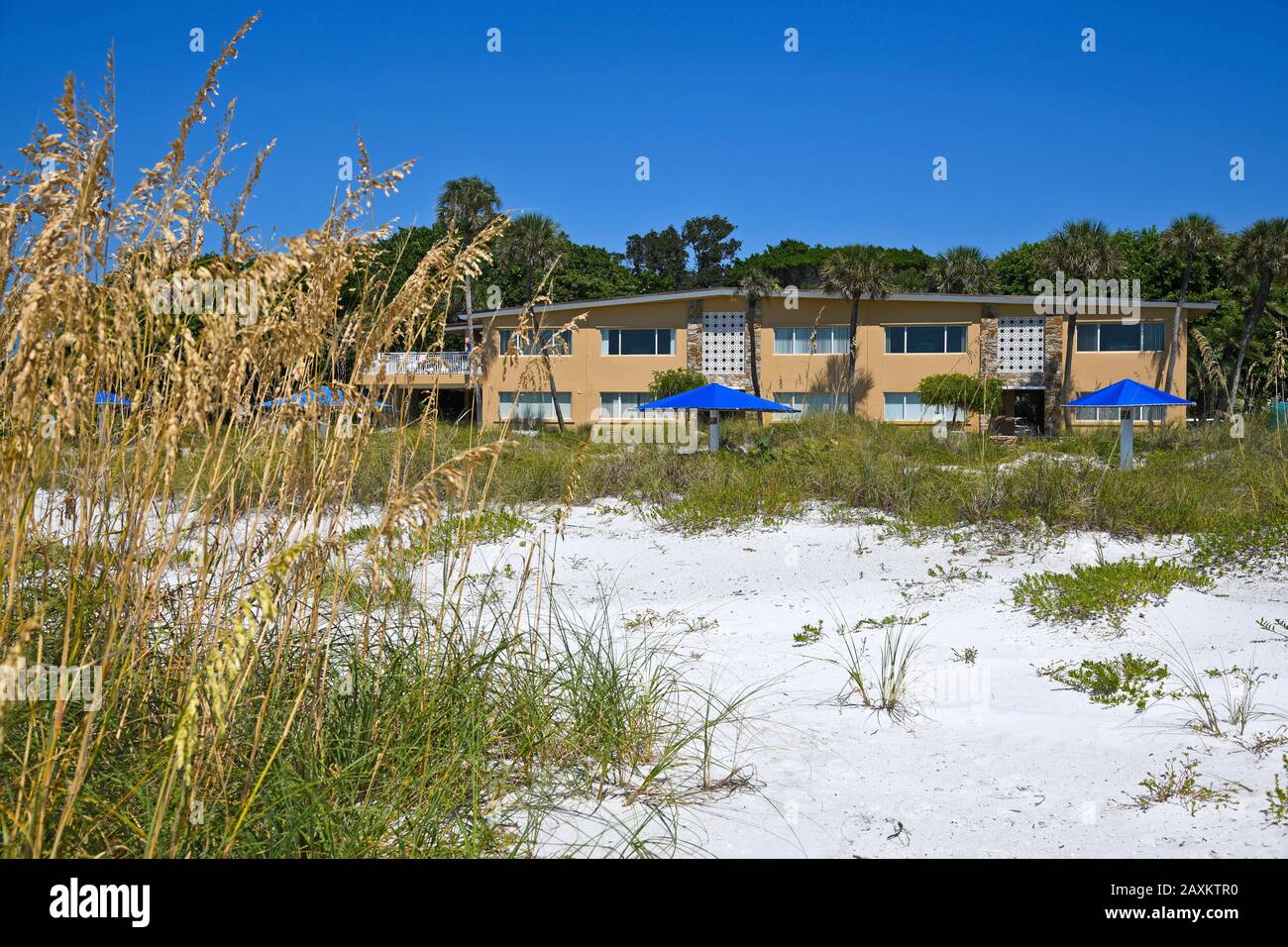Anna MARIA ISLAND, FL/USA - 23. September 2019: LayBy Resort on Holmes Beach Fl. Ist ein Strandgut, das angeblich an Garth Brooks und Ehefrau Trisha verkauft wird Stockfoto