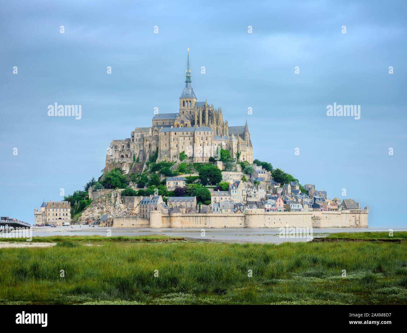 Frankreich, Normandie, Le Mont-Saint-Michel Stockfoto