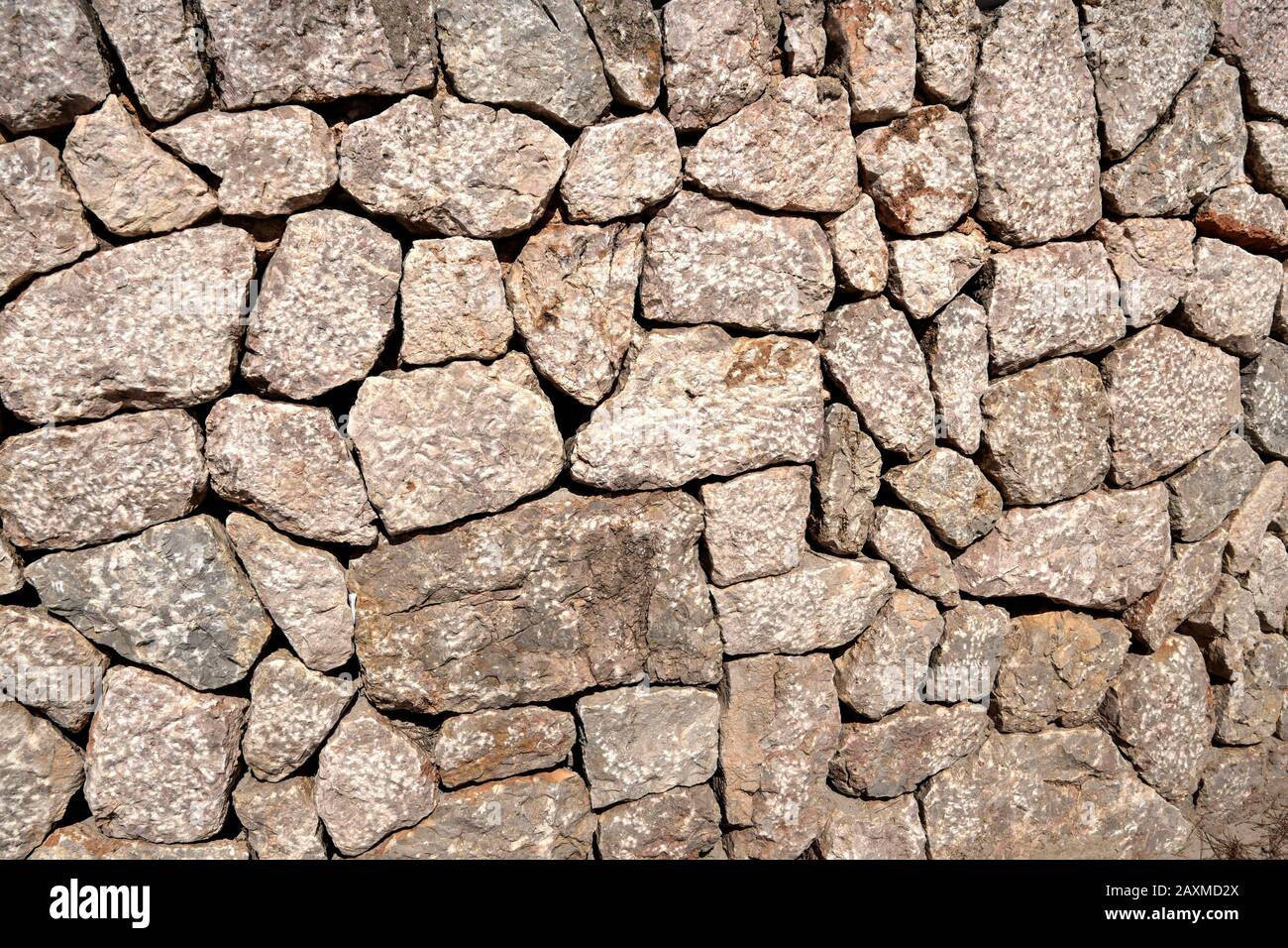 Majorcan Trockenmauern, Mallorca, Balearen, Spanien Stockfoto