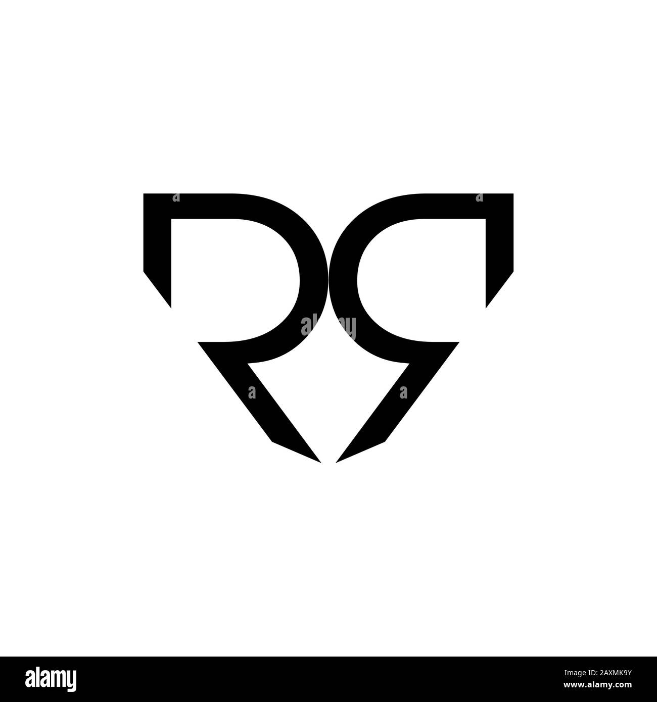 Einzigartige Kollektion mit ungewöhnlichem geometrischem Design für den Symbolvektor Ihres Projektlogos Stock Vektor