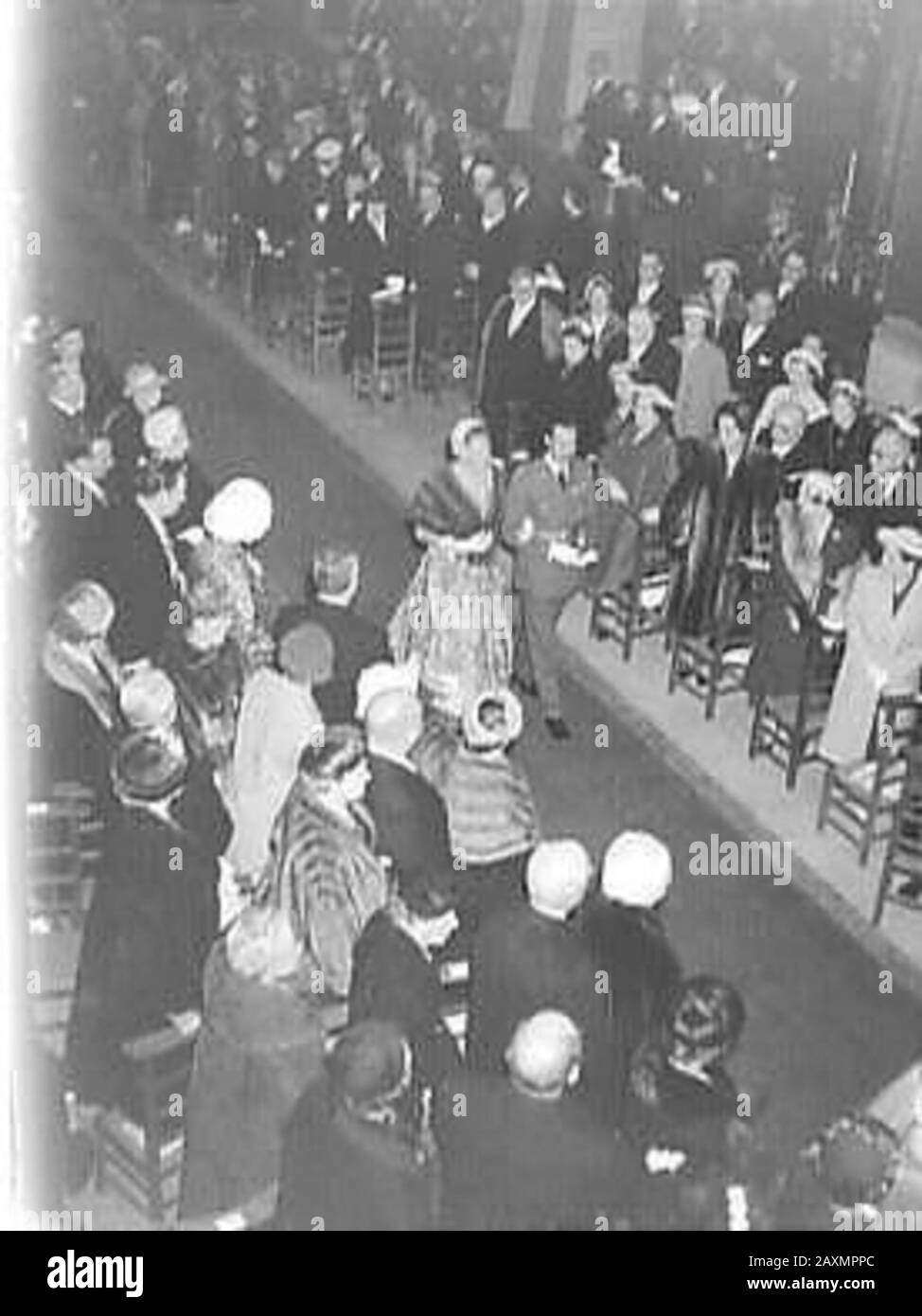 Hochzeit der Prinzessin Mary Adelaide von Luxemburg durch Graf Charles Joseph Henkel Donner Marsch in Luxemburg. - Nationalarchiv Stockfoto