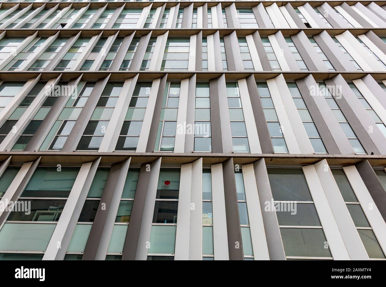 Fassaden und moderne Architektur in öffentlichen Gebäuden Stockfoto