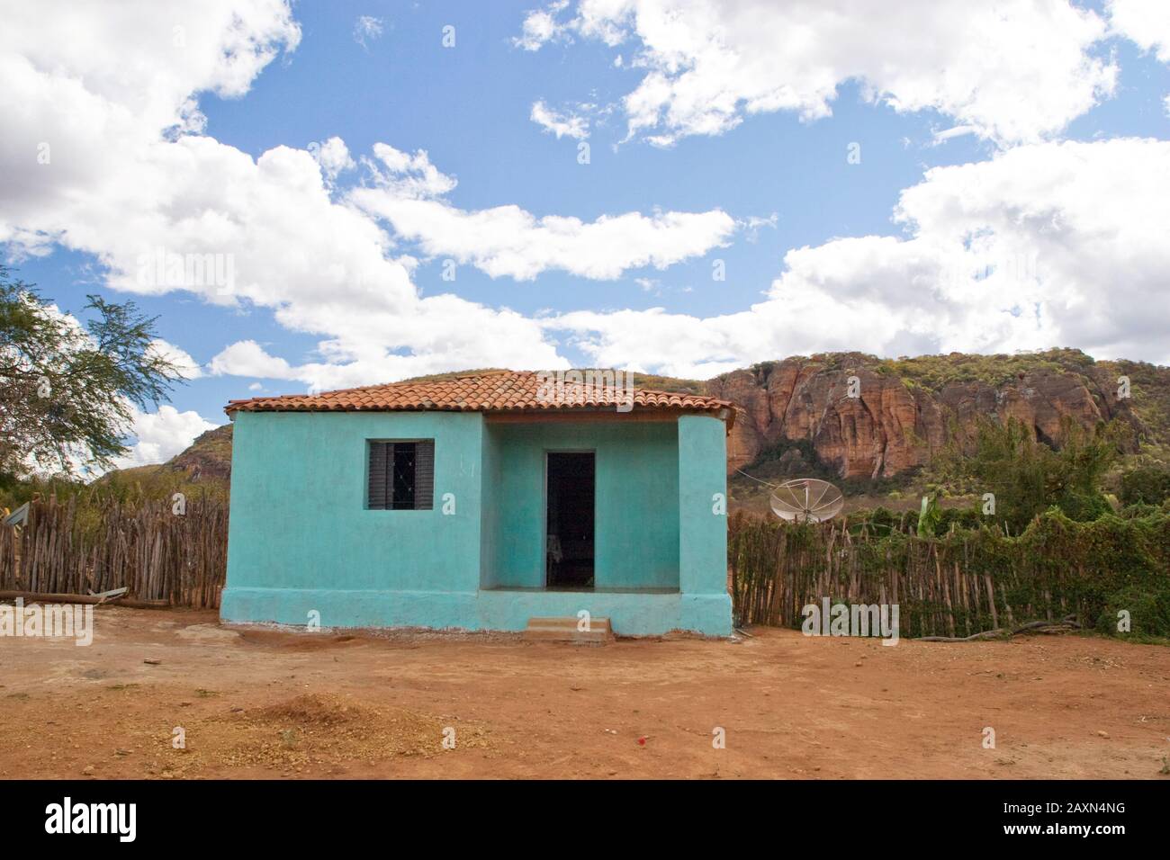 Land Des Hauses, São Raimundo Nonato, Piauí, Brasilien Stockfoto