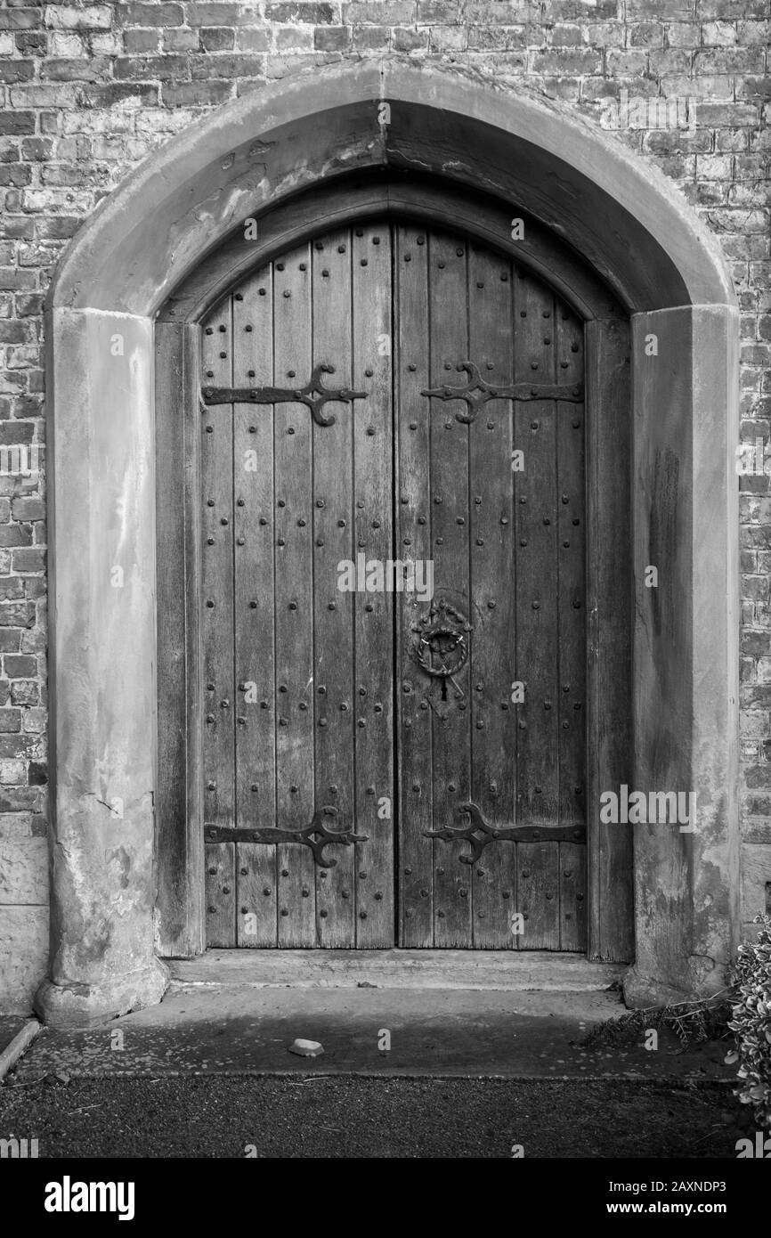 Bramall Hall Innen und Außen Stockfoto
