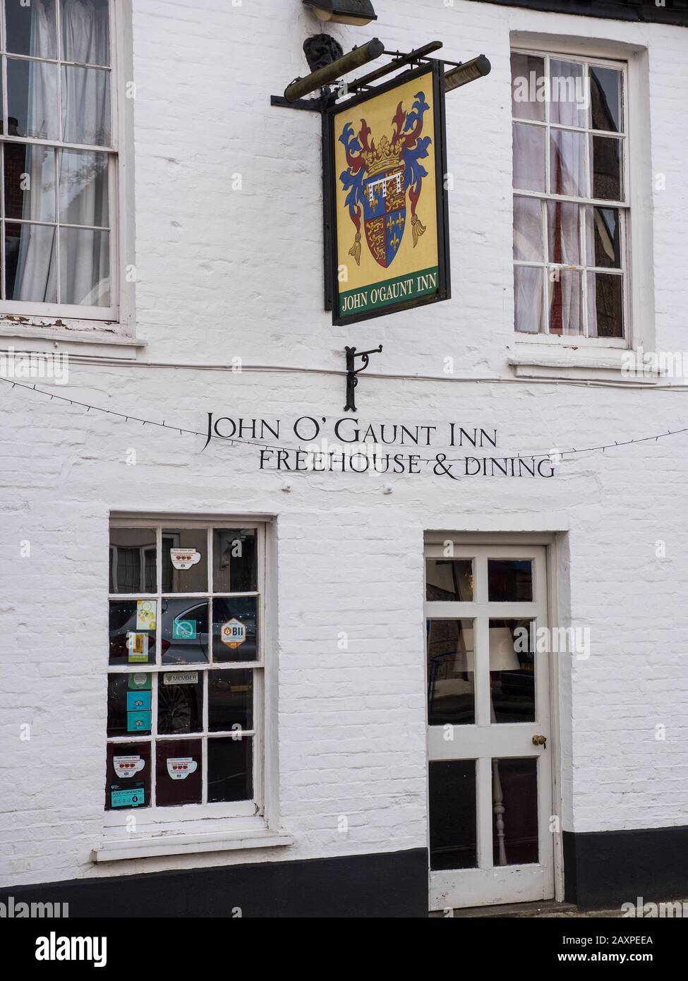 John O Gaunt Inn, Hungerford, Berkshire, England, Großbritannien, GB. Stockfoto