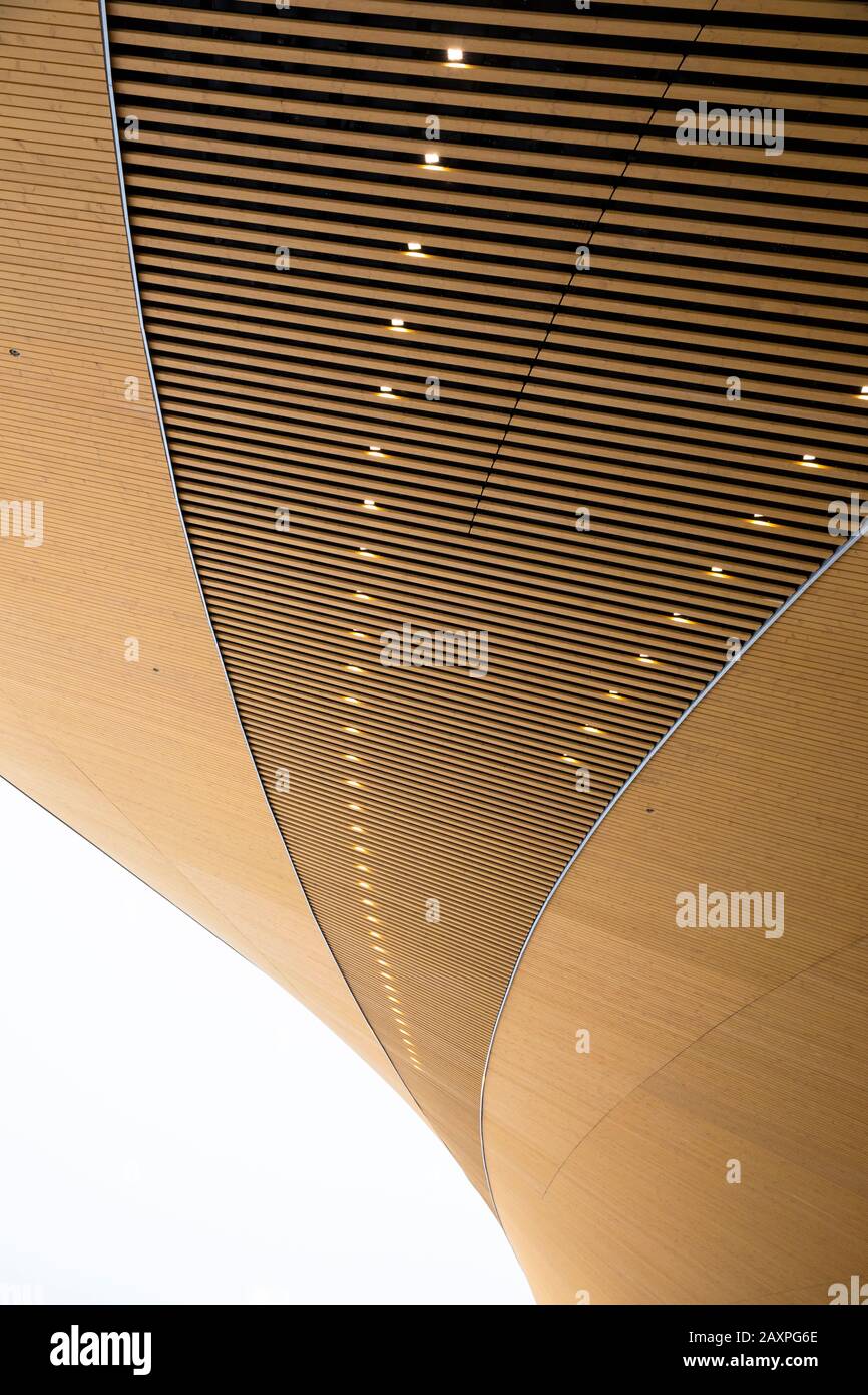 Finnland, Helsinki, Bibliothek, ooodi, Detail Stockfoto