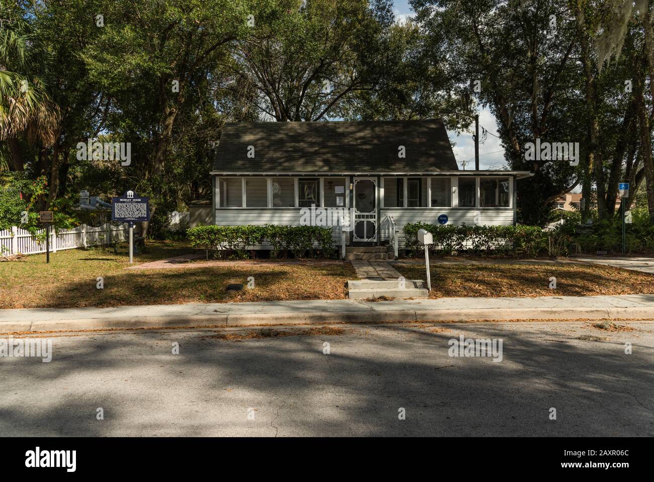 Das Moseley House Museum Eatonville, Florida USA Stockfoto