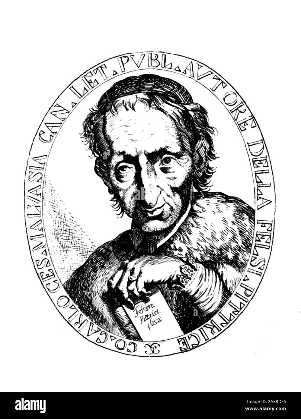 1680 Ca, ITALIEN: Der italienische Graf CARLO CESARE MALVASIA (* 1616; † 1693). Er war ein Kunsthistoriker, Autor des Bandes Felsina Pittrice (* 1678), einer Sammlung von Biografien von Künstlern aus der Emilia-Romagna, Und ' Bilder von Bologna ' ( 1686 ), ein künstlerischer Führer von Bologna im siebzehnten Jahrhundert. Im 19. Jahrhundert graviert. - PORTRÄT - RITRATTO - ARTE - BILDENDE KUNST - ARTI VISIVE - PITTORE - Gravur - Incision - Illustration - CRITICO D'ARTE - Storico - Conte - nobiltà italiana - italienischer Adel - nobili italiani -- ARCHIVIO GBB Stockfoto