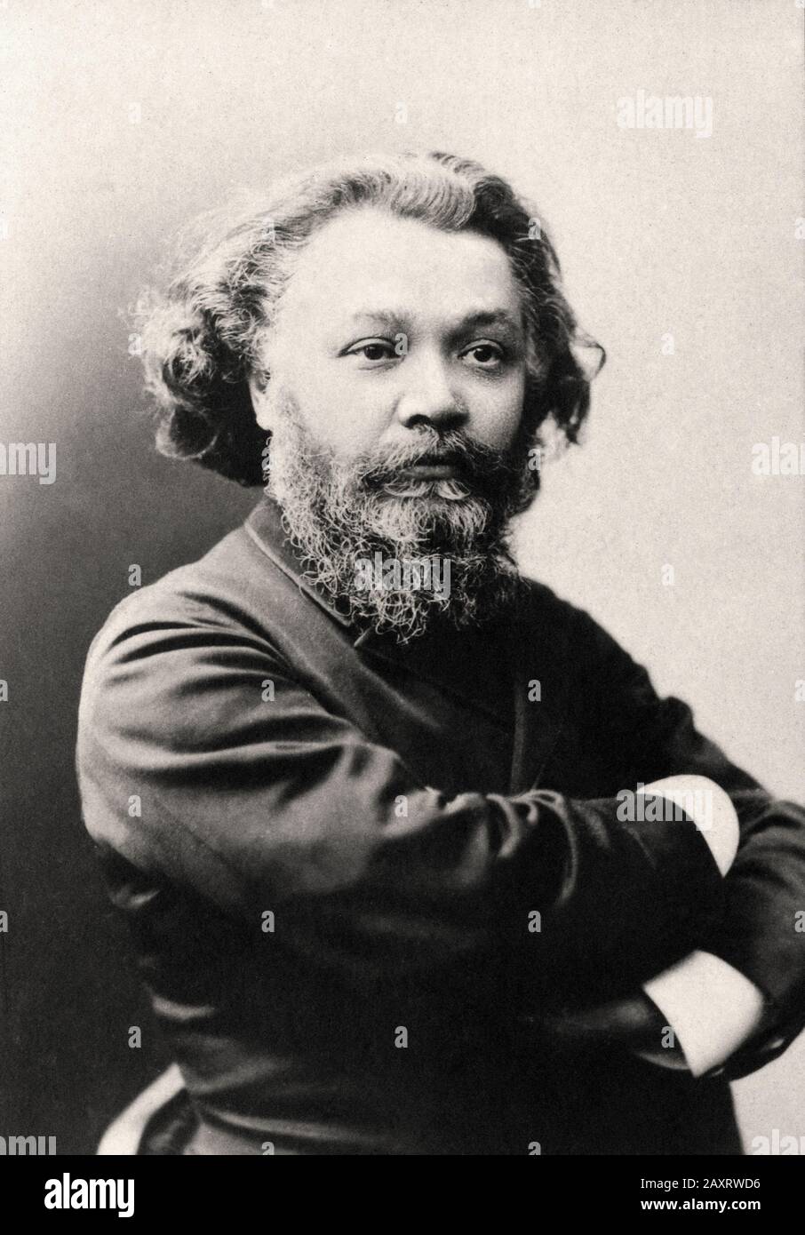 Clovis Hugues (1851 - 1907) war ein französischer Dichter, Journalist, Dramatiker, Romanautor und sozialistischer Aktivist. Stockfoto