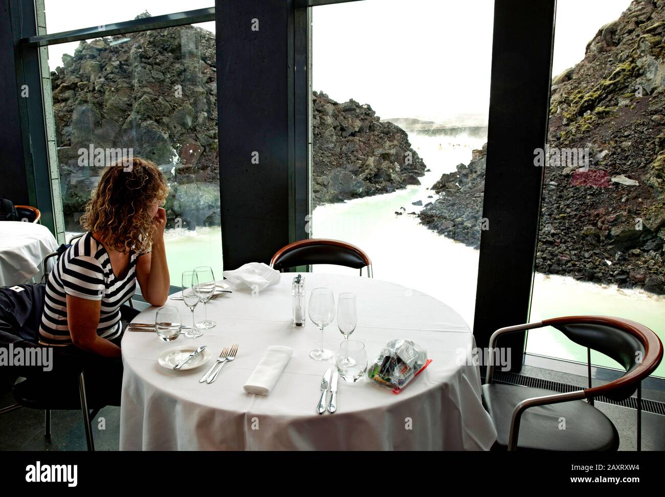 Blaue Lagune, See, Gewässer, Restaurant, Island, Reykjavik, Reykjanes Stockfoto