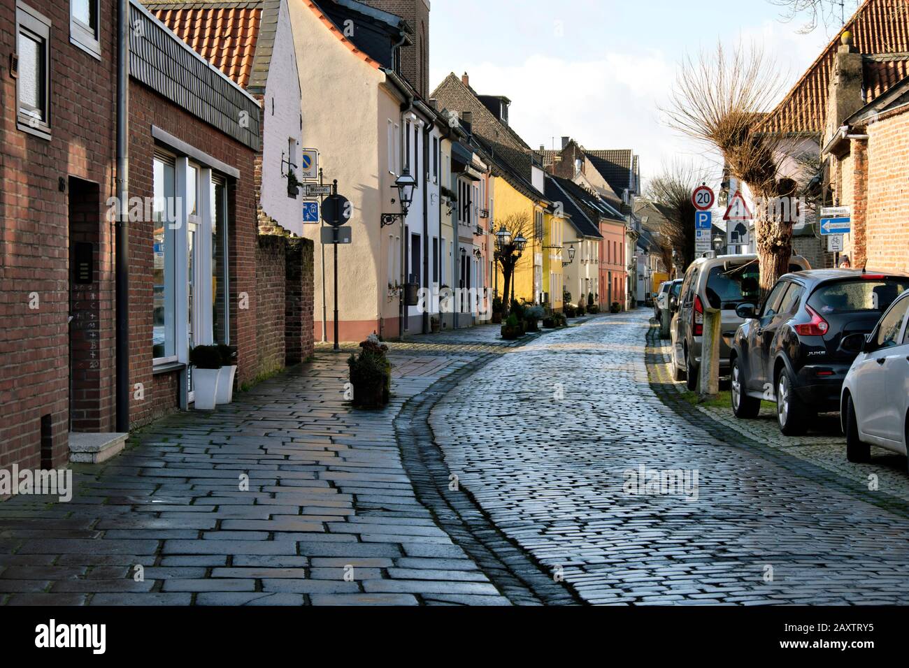 Krefelder Linn, Altstadt, NRW, Deutschland Stockfoto