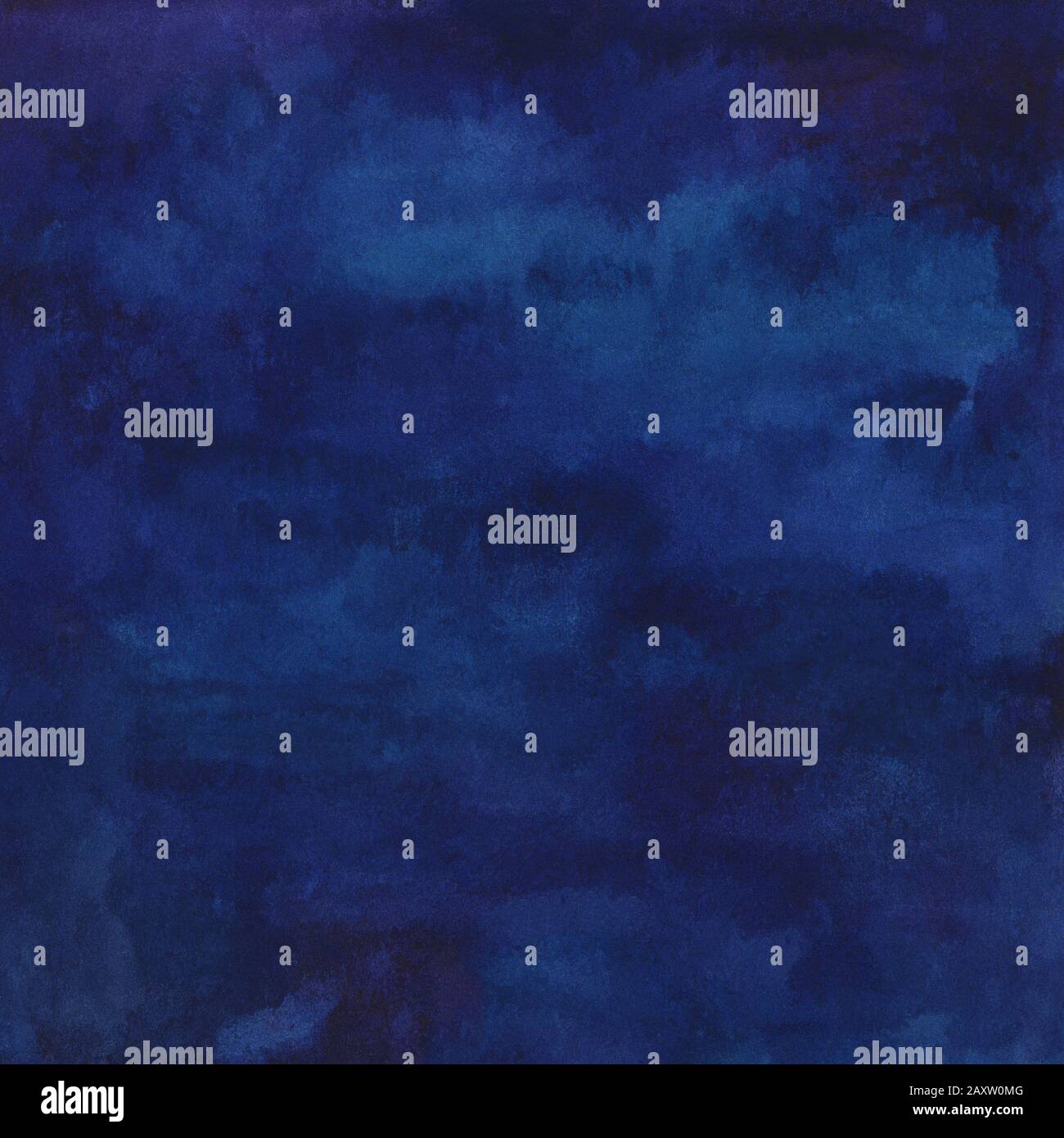 Aquarell abstrakter marineblau Hintergrund Stockfoto