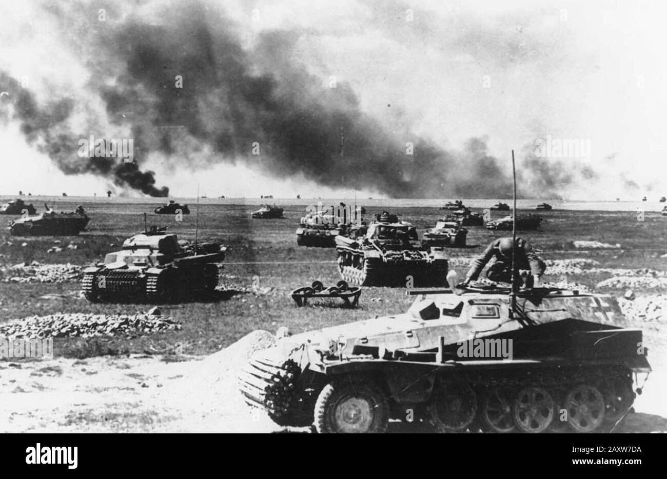 Operation Barbarossa in seltenen Aufnahmen, 1941 Stockfoto