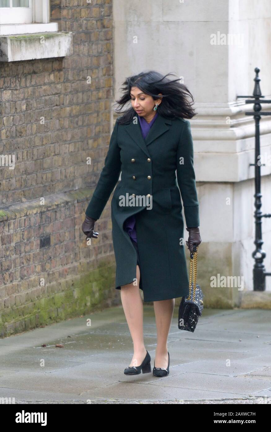 London, Großbritannien. Februar 2020. Premierminister Boris Johnson mischt sein Kabinett an der 10 Downing Street um. Suella Braverman wird neue Generalstaatsanwältin Credit: PjrFoto/Alamy Live News Stockfoto