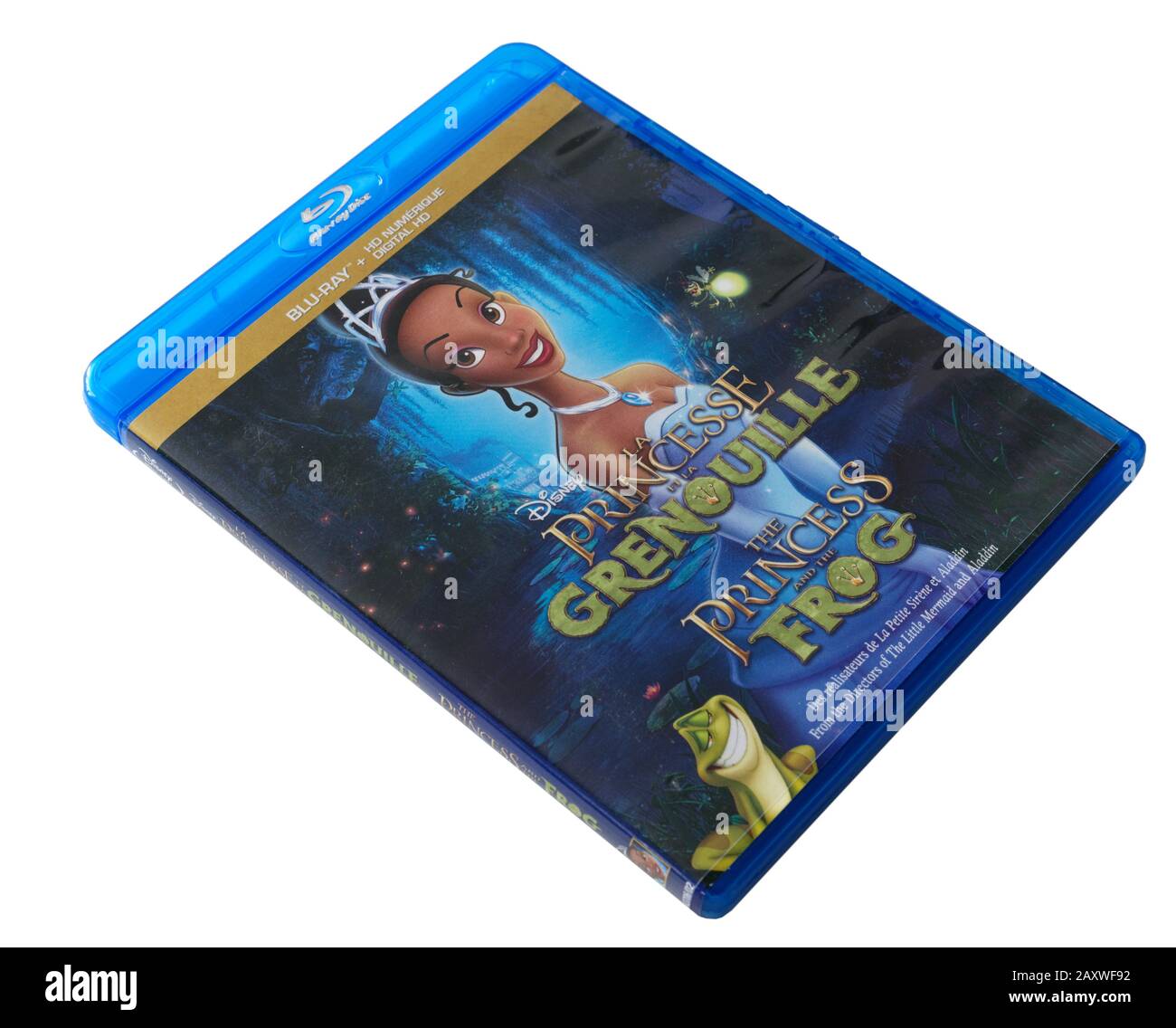 The Princess and the Frog Film auf DVD Stockfoto
