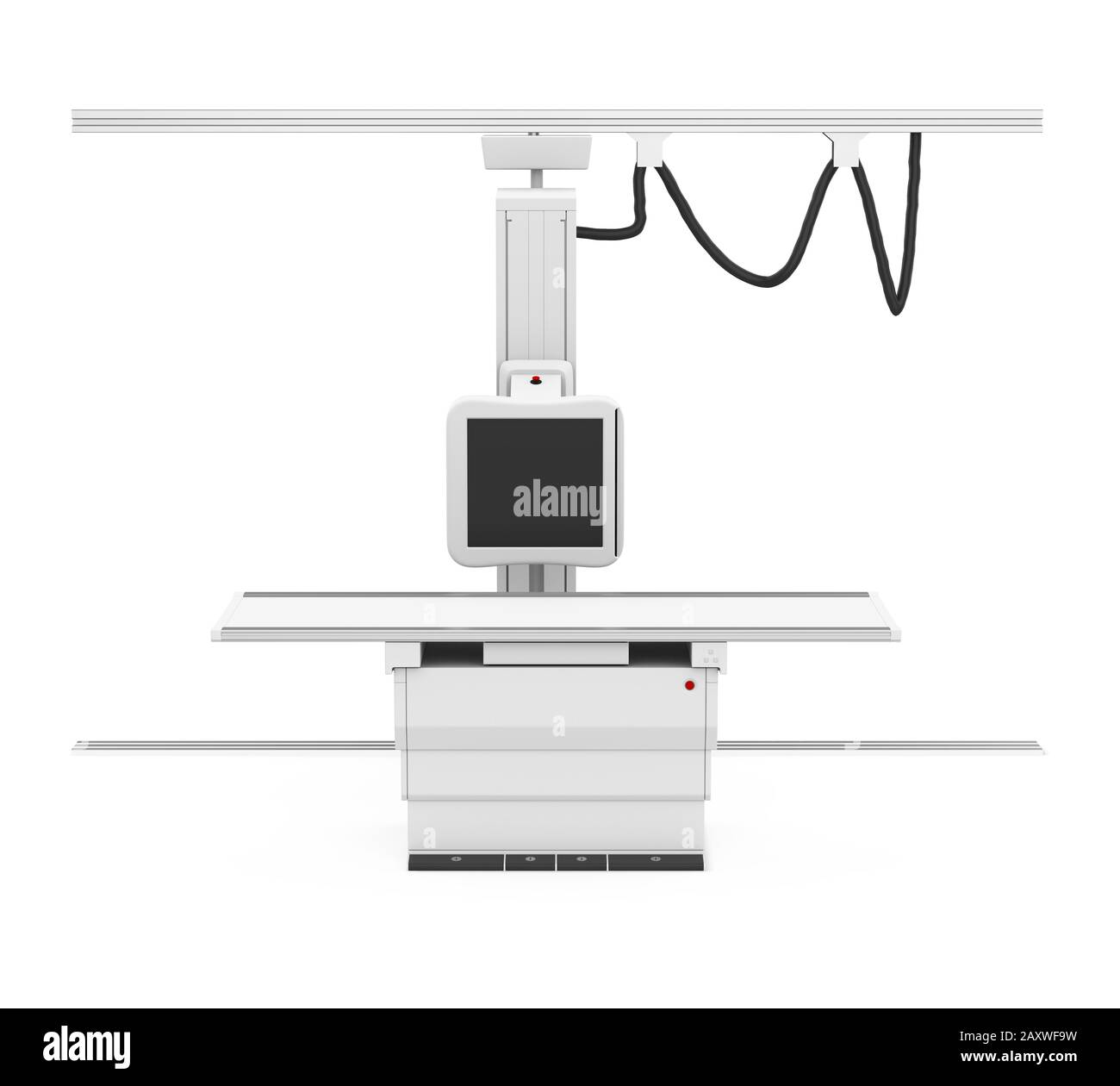 Digitale Röntgenmaschine Isoliert Stockfoto