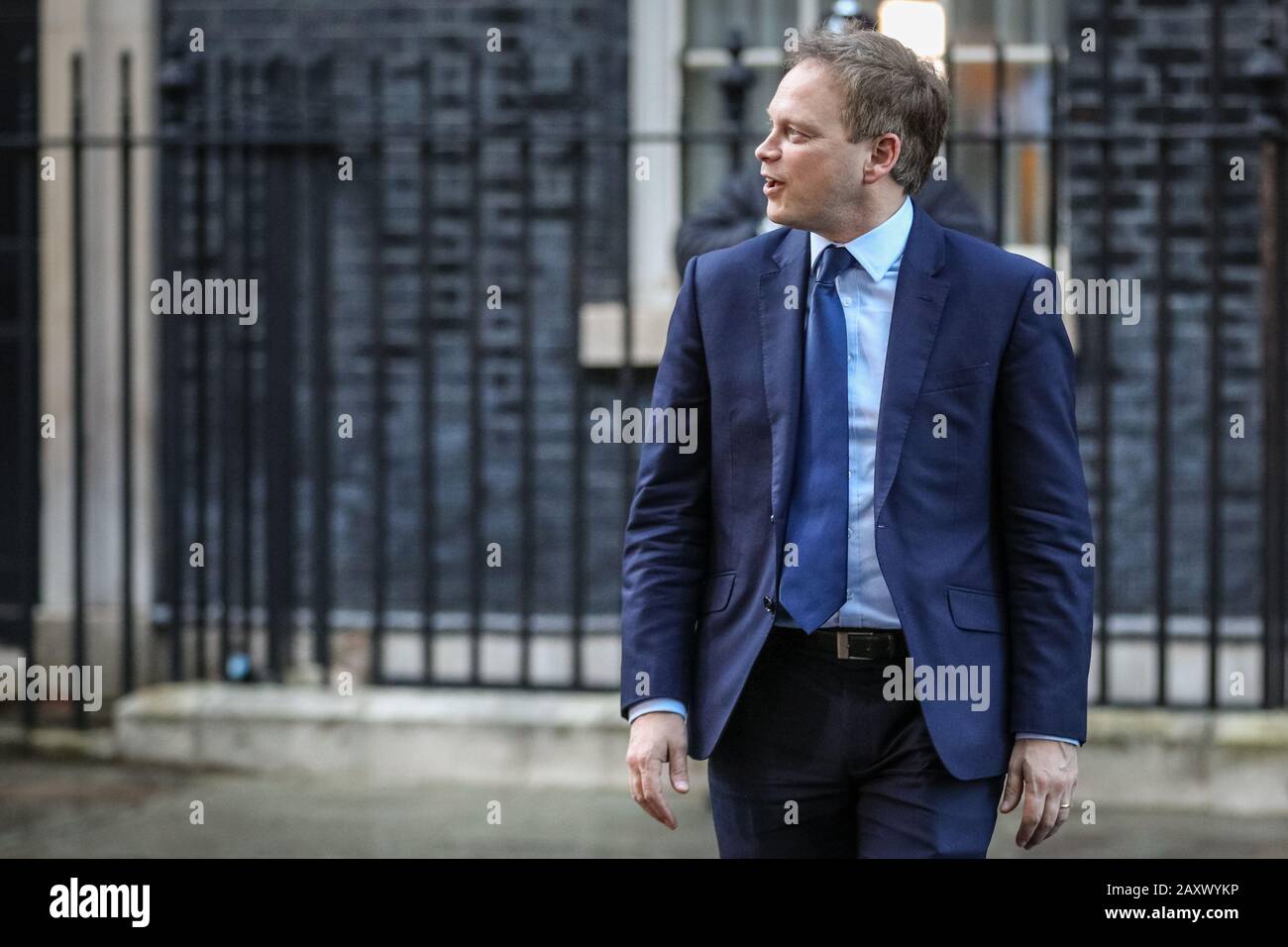 Downing Street, London, 13. Februar 2020. Grant Shapps, Verkehrsminister, bleibt in seinem Amt. Kredit: Imageplotter/Alamy Live News Stockfoto