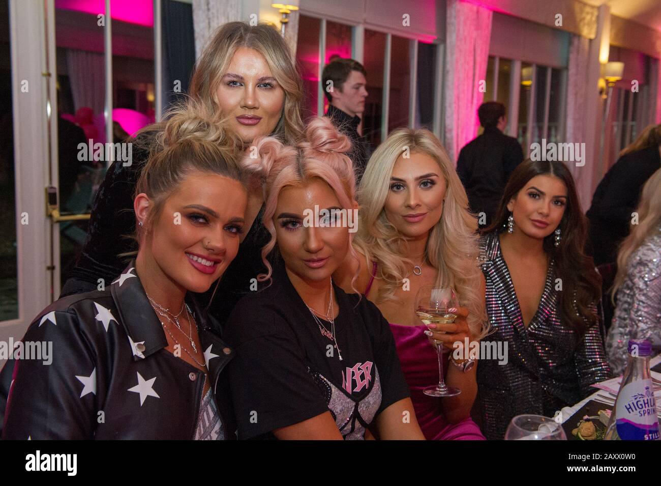 Edinburgh, Großbritannien. November 2018. TOWIE-Party für QUIZBEKLEIDUNG. Stockfoto