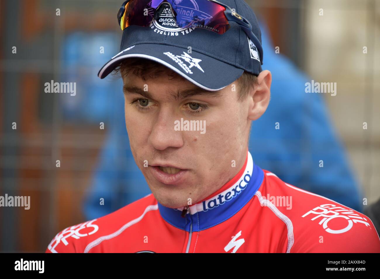 Radsportler Fabio Jacobsen Sieger der Etappe 5 der Vuelta CV 2020 Stockfoto