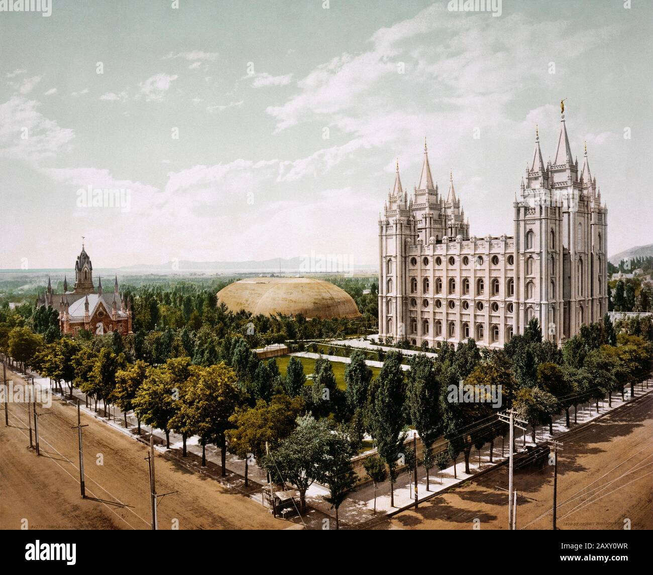 Salt Lake City 1899 Stockfoto