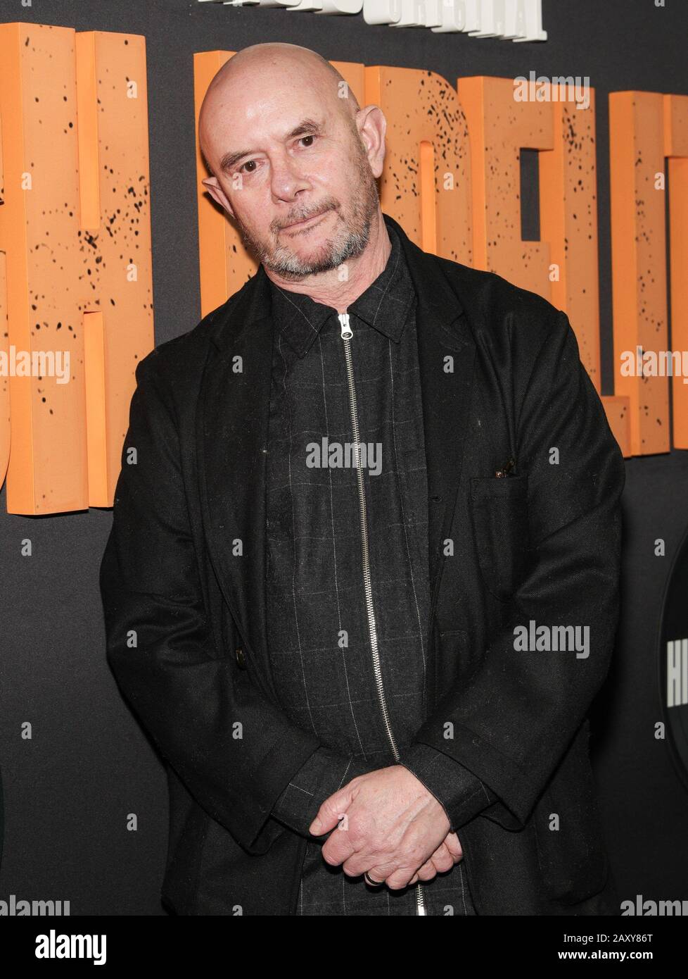 New York, NY, USA. Februar 2020. Nick Hornby bei der Premiere der HIGH FIDELITY Series auf Hulu, Metrograph, New York, NY 13. Februar 2020. Credit: CJ Rivera/Everett Collection/Alamy Live News Stockfoto