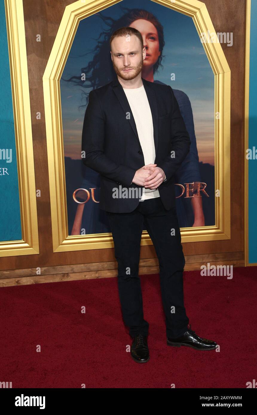 13. Februar 2020 - Hollywood, Kalifornien - Yan Tual. Die Premiere Von Starz 'Outlander' Staffel 5 im Hollywood Palladium. (Kreditbild: © Fs/AdMedia über ZUMA Wire) Stockfoto