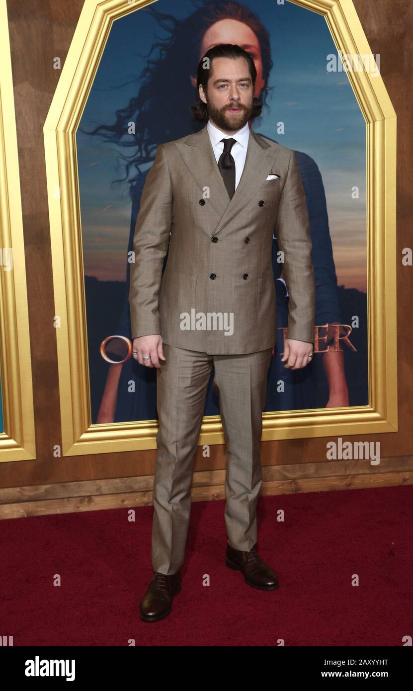 13. Februar 2020 - Hollywood, Kalifornien - Richard Rankin. Die Premiere Von Starz 'Outlander' Staffel 5 im Hollywood Palladium. (Kreditbild: © Fs/AdMedia über ZUMA Wire) Stockfoto