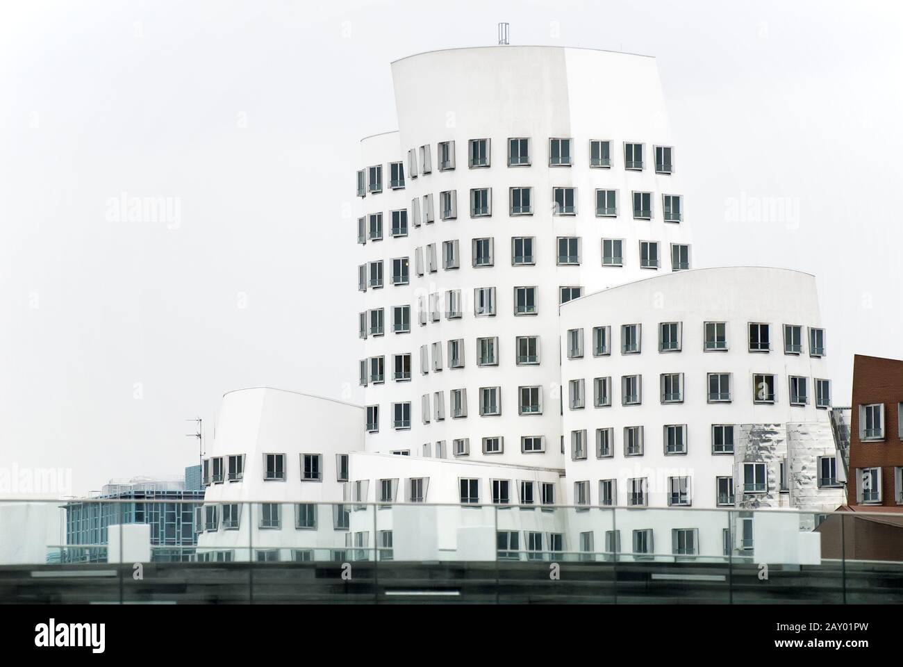 Gehryhaus Düsseldorf Stockfoto