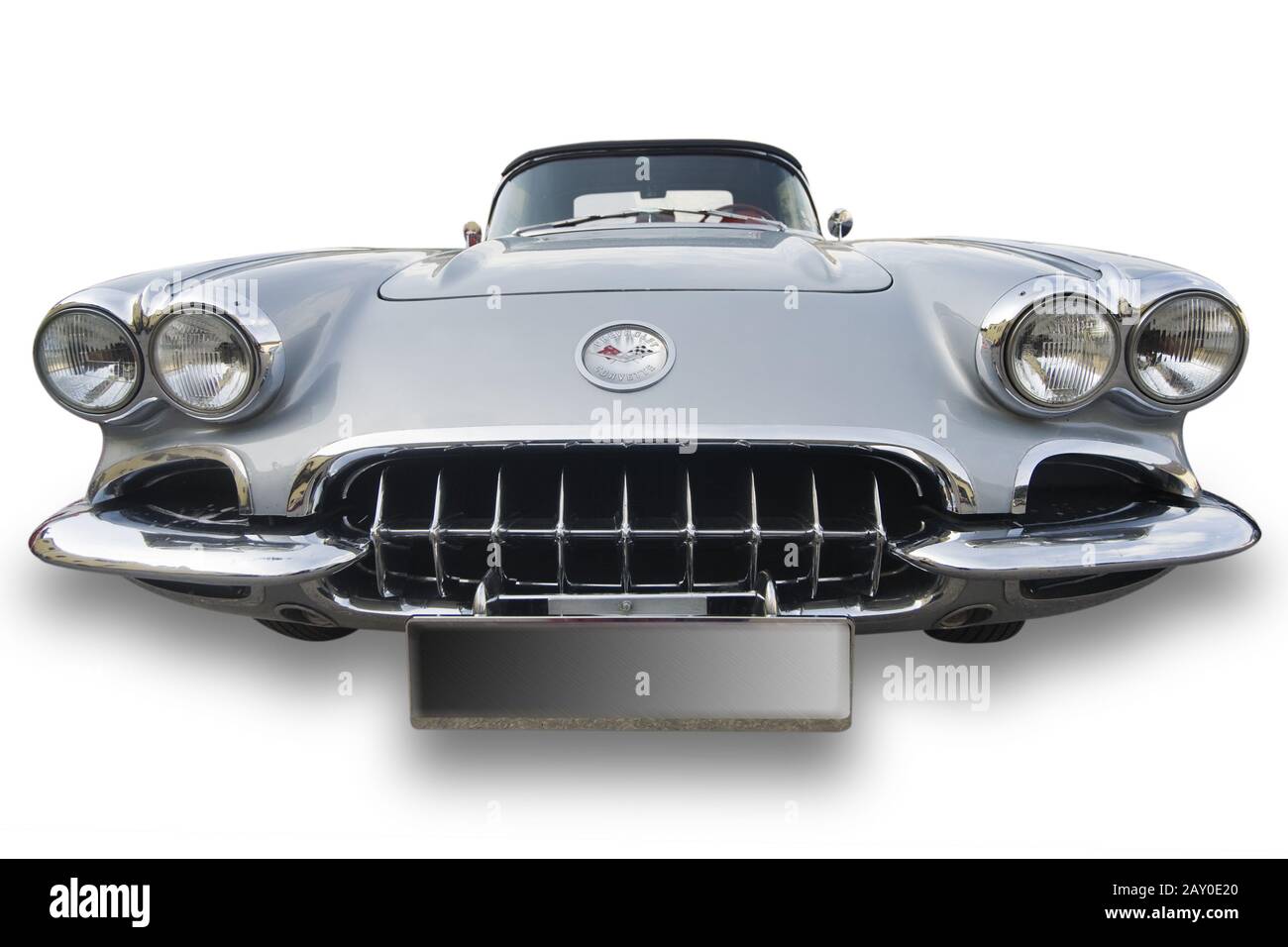 Oldtimer, Chevrolet Corvette Baujahr 1958 - Oldtimer, Chevrolet Corvette 1958 Stockfoto