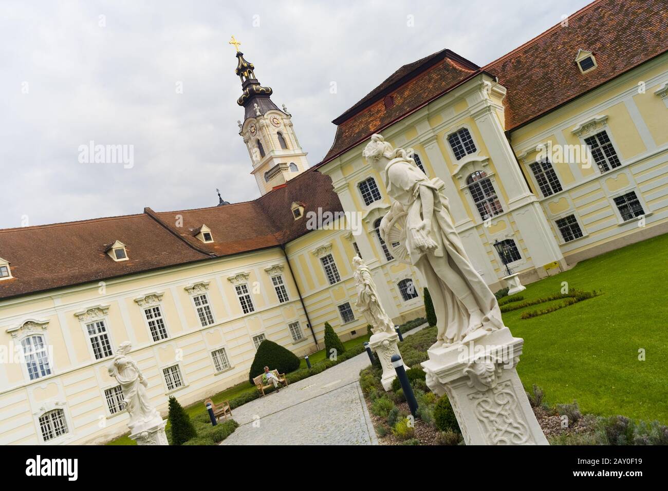 Stift Altenburg, Waldviertel, Oberösterreich, Österreich - Kloster Altenburg, Waldviertel, Oberösterreich, Österreich Stockfoto