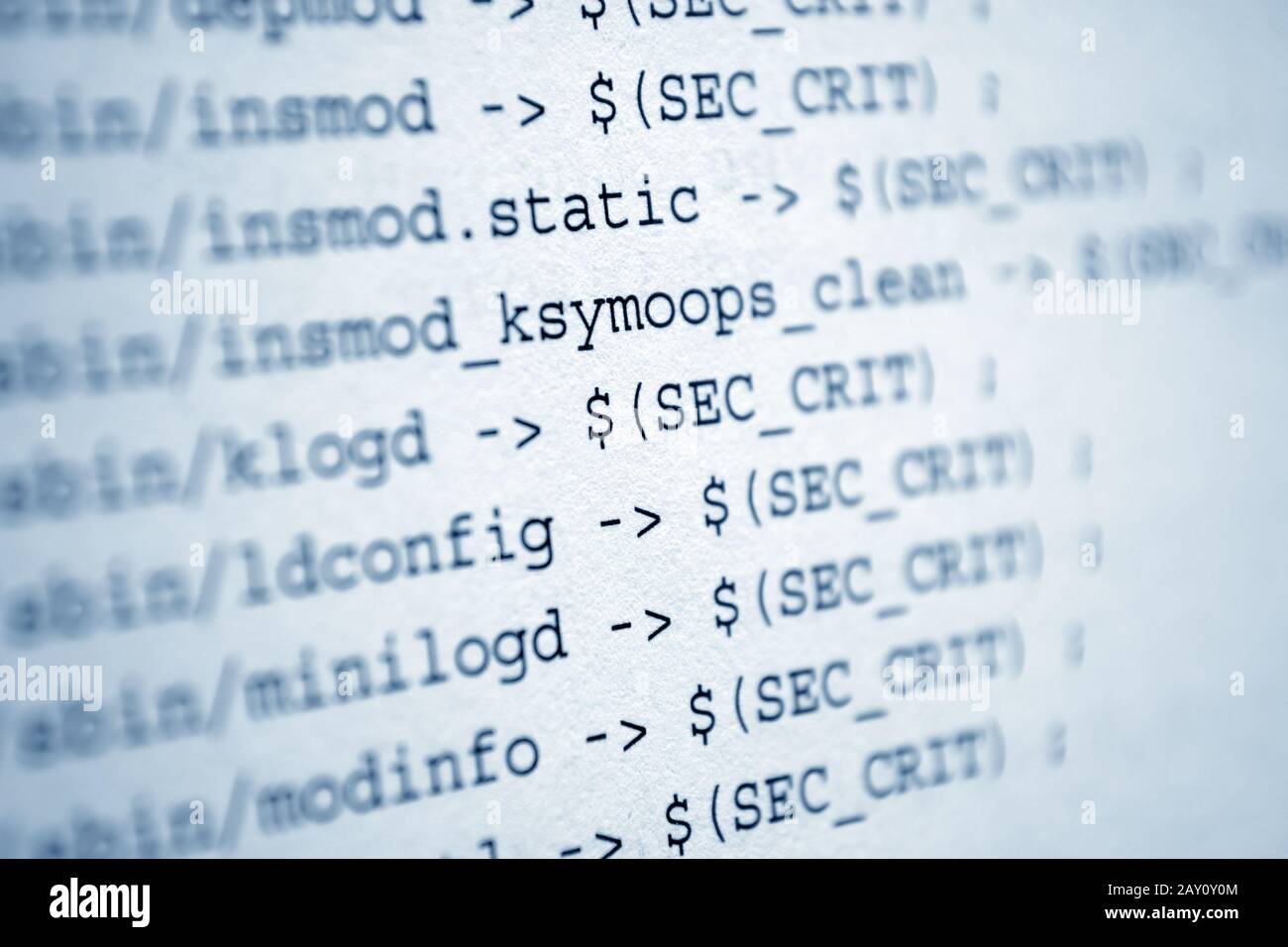 HTML-Quellcodes Stockfoto