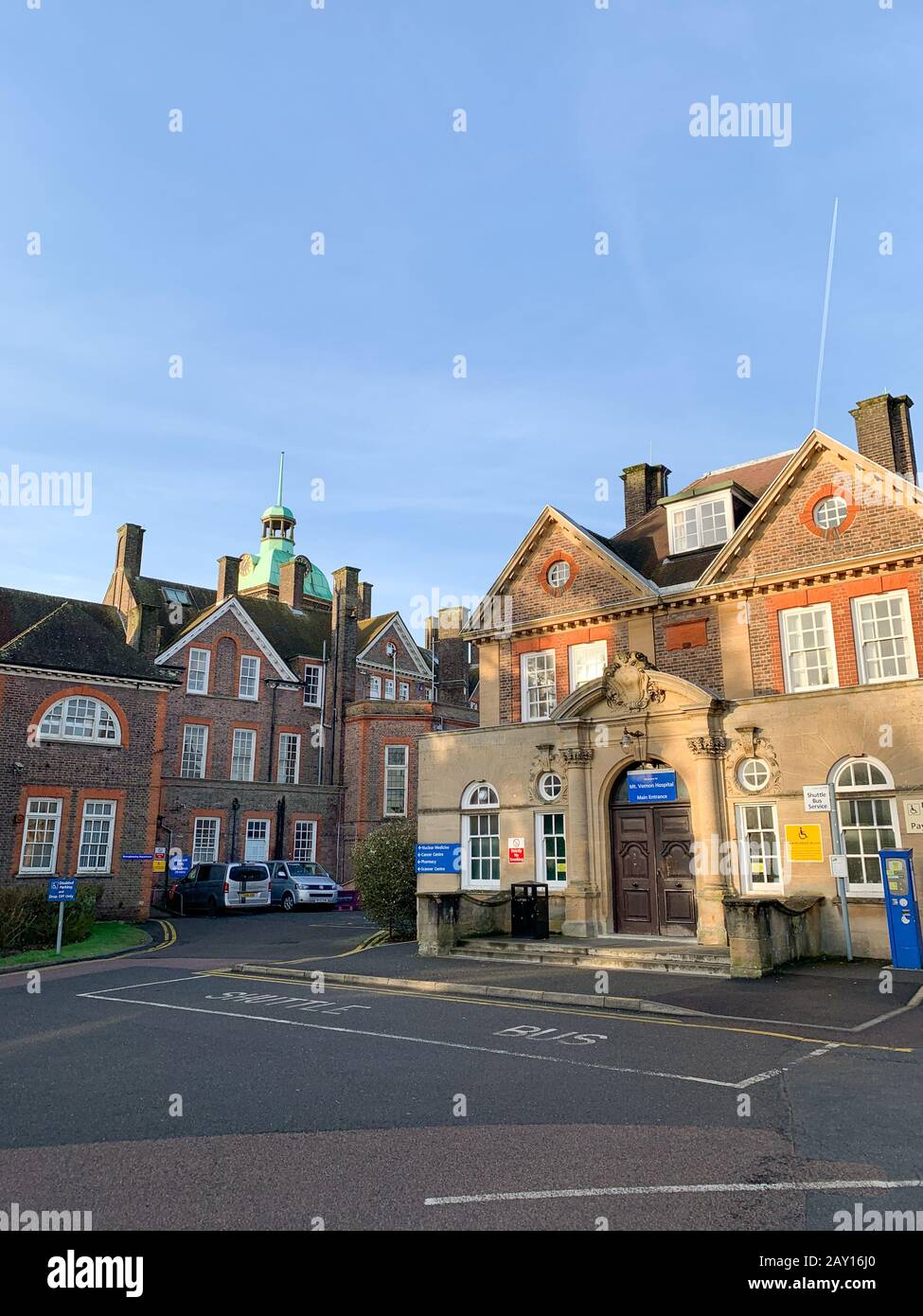 Mount Vernon Cancer Treatment Center Stockfoto