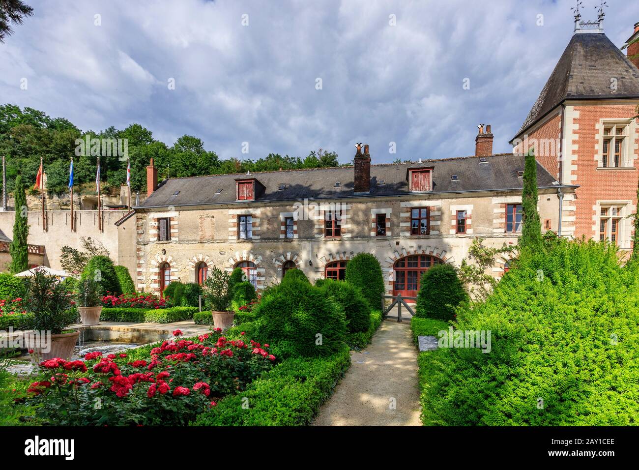 Frankreich, Indre et LoireTal, das von der UNESCO zum Weltkulturerbe